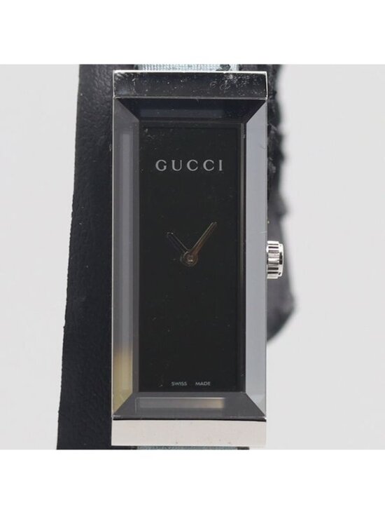 Gucci Frame 127.5 Quartz Black Dial Watch Nam